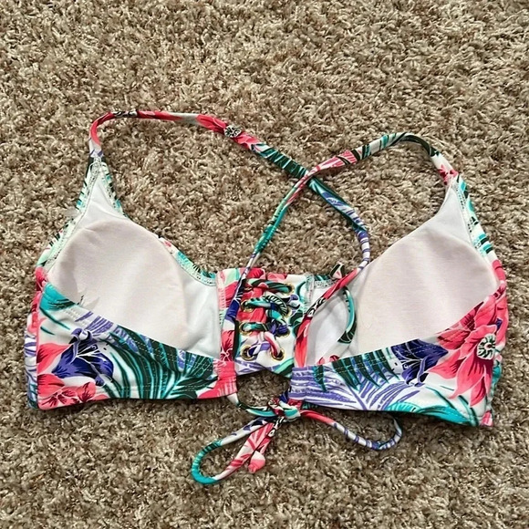 Tropical Bikini Top | Bikini Top | Swim | Swimwear | Swim Top | Vacation | - Picture 8 of 12